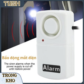 Còi Báo Động Cảnh Báo Mất Điện Tự Động 120db Có Đèn LED