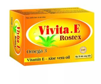 Viên uống đẹp da Vitamin E, O.m.e.g.a 3, tinh dầu nha đam chống lão hóa, ngừa nếp nhăn - Viên uống đẹp da Vitamin E, Omega 3,