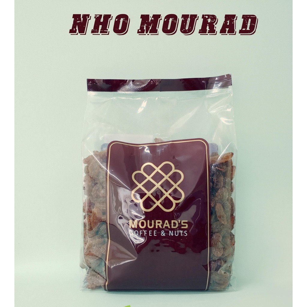 Nho khô đen Úc Mourad's Túi 500g - Ngọt ngon tự nhiên