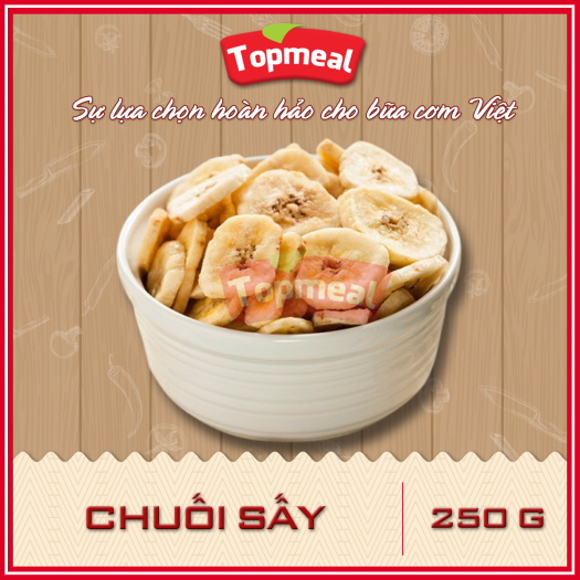 HCM - Chuối sấy (250g) - [Giao nhanh TPHCM]