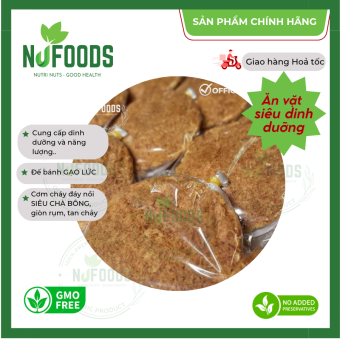 NUFOODS - Cơm cháy đáy nồi GẠO LỨC siêu chà bông