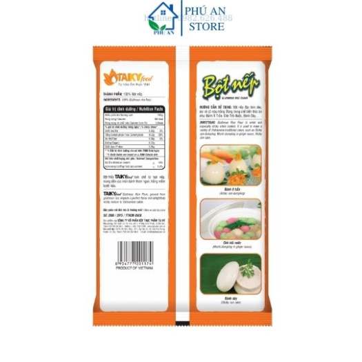 Bột Nếp - Bột Gạo - Bột Năng Tài Ký Gói 400g