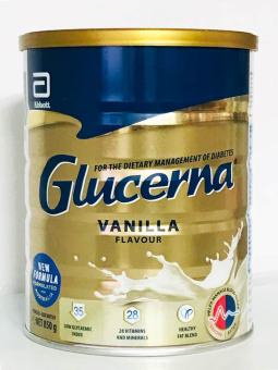 Sữa Bột Glucerna Abbot Nhập Khẩu Úc Dành Cho Người Tiểu Đường 850gram