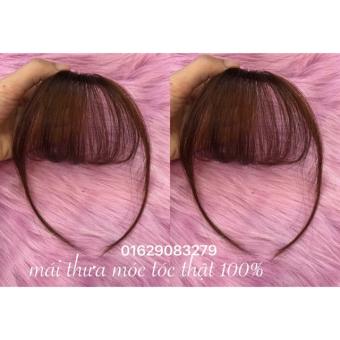 XẢ HÀNG - Mái thưa tóc thật ️FREESHIP️ - Mái thưa hàng dệt tay tóc thật 100%