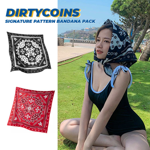 DirtyCoins Khăn Signature Pattern Bandana Pack