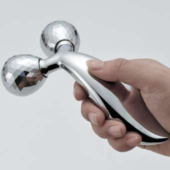 Cây Lăn Massage Mặt 3D Nhật Bản - mát xa đẹp da, tạo cằm V-line, thon gọn đùi, giảm mỡ bụng Kích thước: 92x149x61mm, lagashophouse