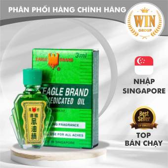 Dầu xanh con ó Eagle Brand nhập khẩu Singapore