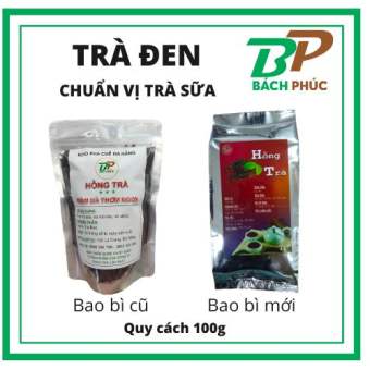 HỒNG TRÀ, TRÀ ĐEN NGUYÊN LIỆU PHA CHẾ TRÀ SỮA - KHO PHA CHẾ  BÁCH PHÚC ĐÀ NẴNG