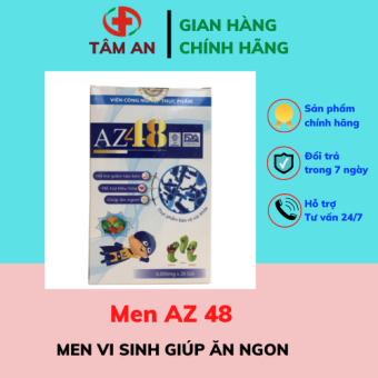 MEN AZ48 – MEN VI SINH GIÚP ĂN NGON, TĂNG SỨC ĐỀ KHÁNG - Tâm An 1