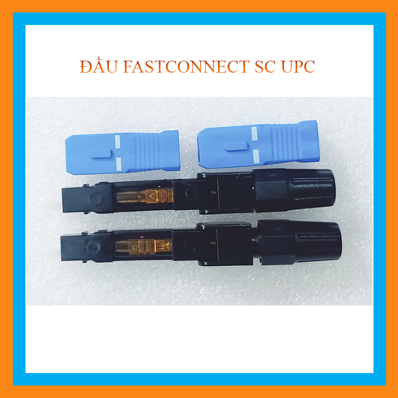 Hộp 10 bộ đầu kết nối quang nhanh SC/UPC Fast Connector