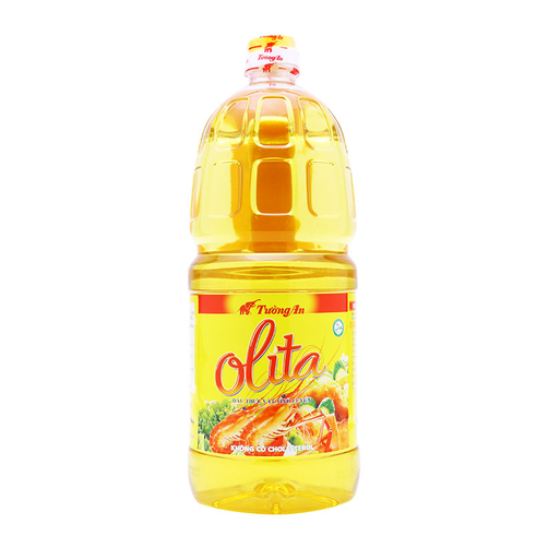 Dầu thực vật tinh luyện olita tường an can 2l