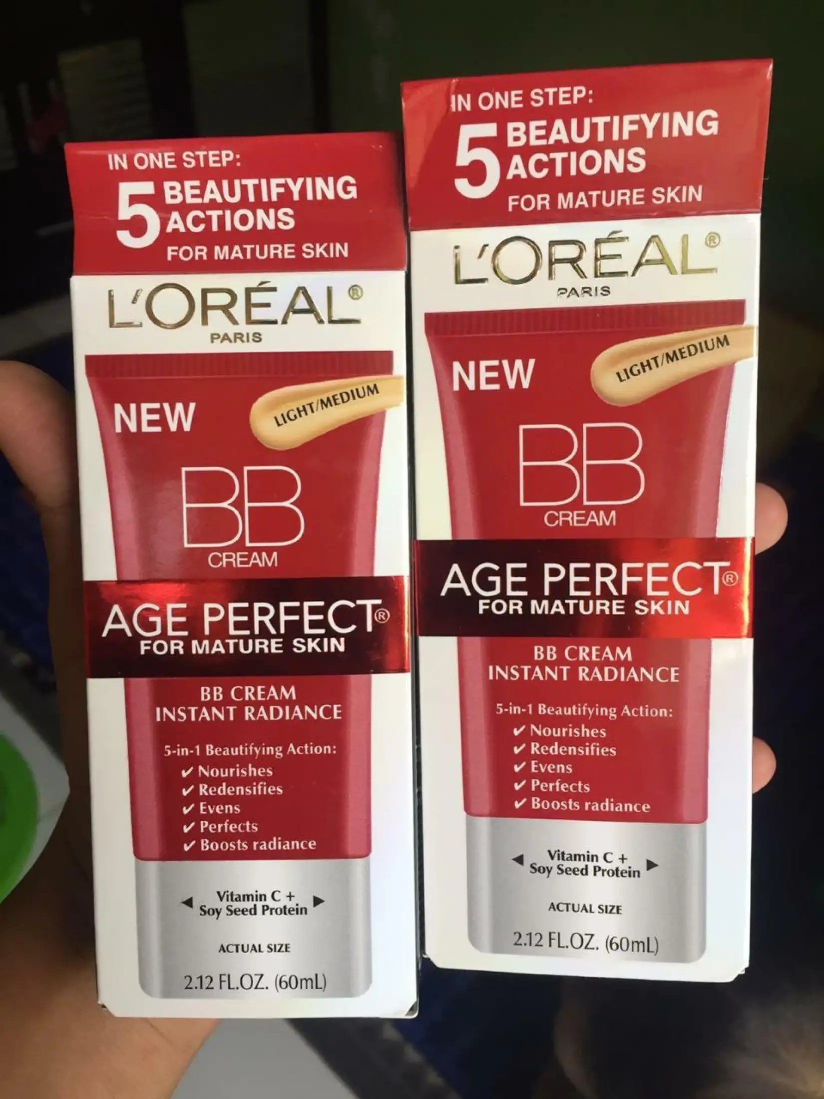 loreal bb cream age perfect for mature skin