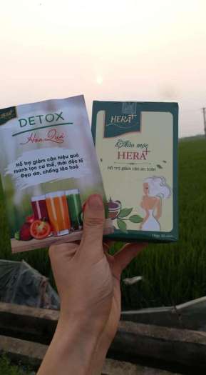 Trà thảo mộc giảm cân HERA PLUS dạng viên