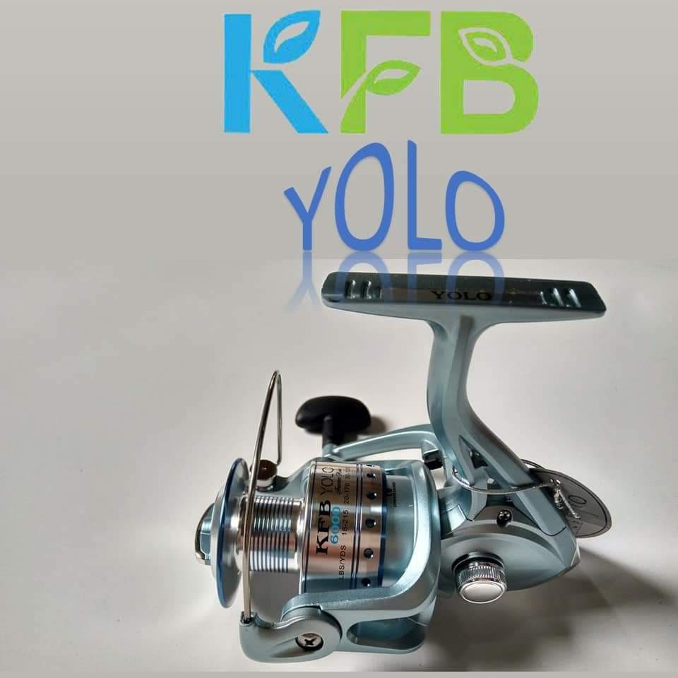 Máy câu yolo kfb cối kim loại từ 3000 tới 6000 câu lure - lục - lancer câu sông