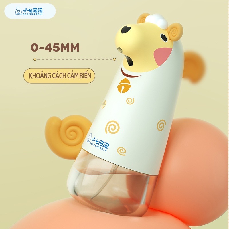 Bình đựng xà phòng rửa tay tạo bọt có cảm biến tự động thông minh