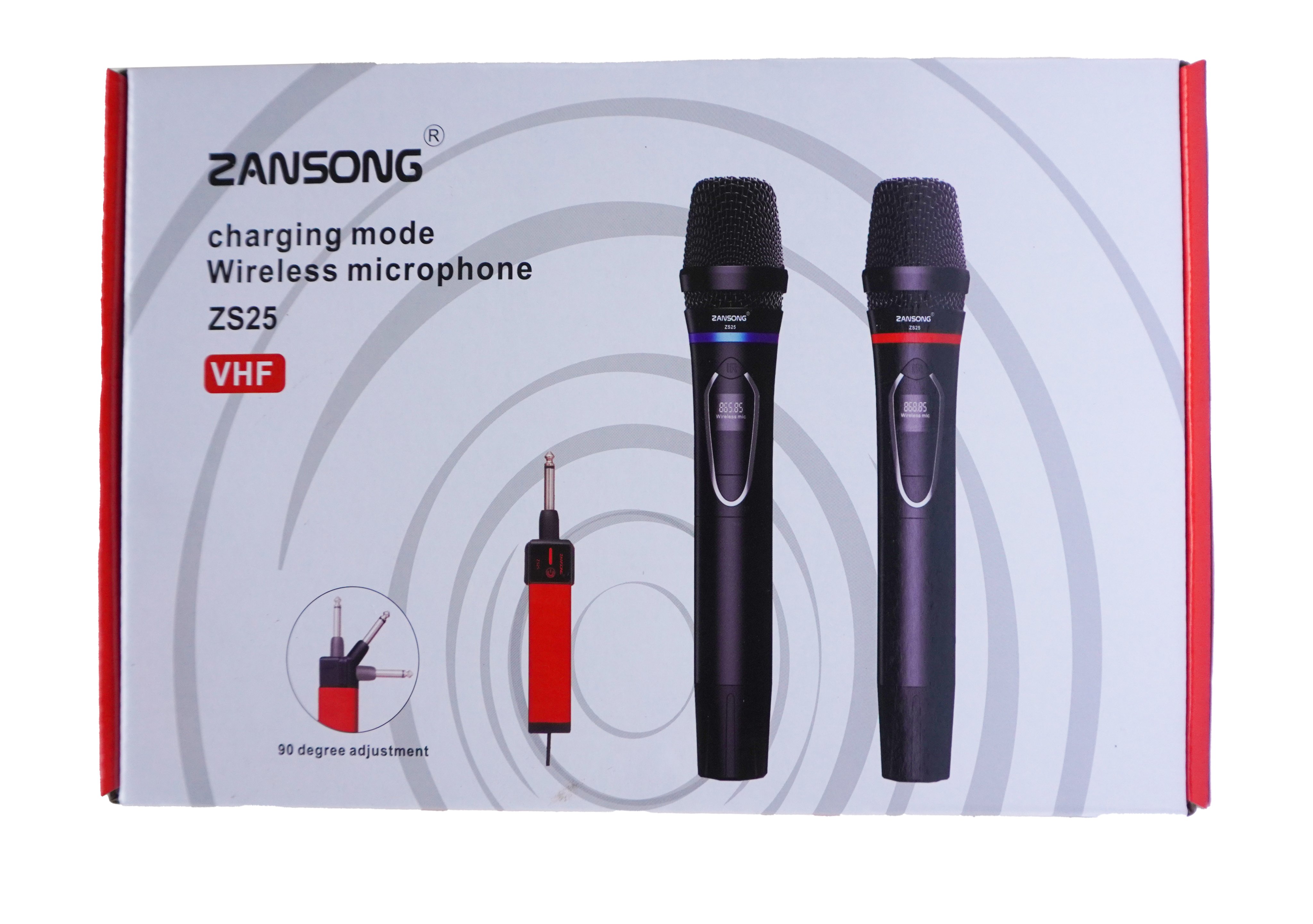 Micro không dây hát karaoke, micro không dây đa năng zansong zs25, micro đa năng giá rẻ dành cho loa kéo, amply, chống hú, dàn karaoke gia đình, loa vi tính, bảo hành 12 tháng