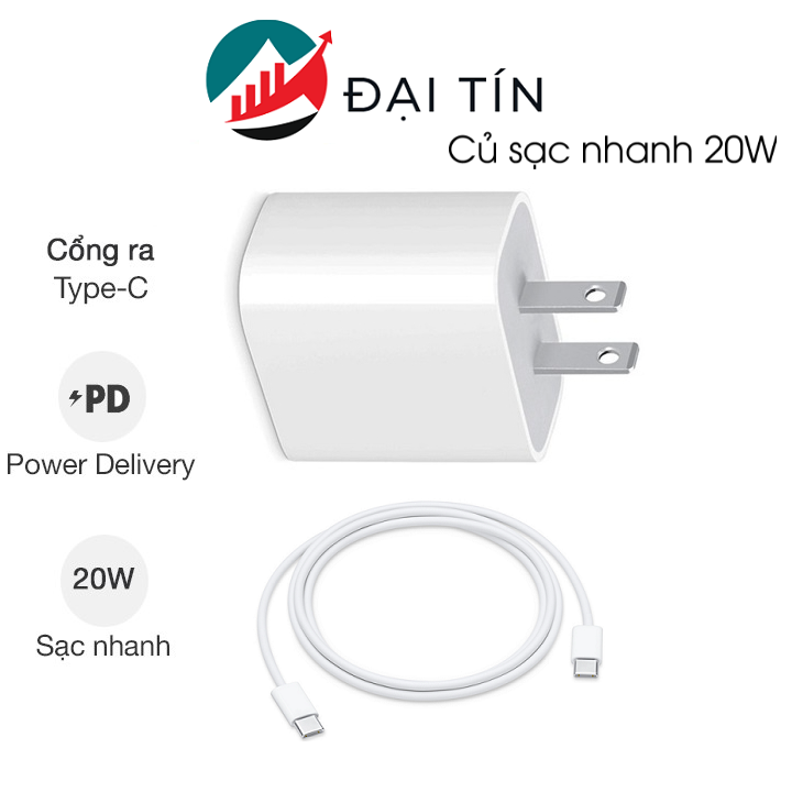 Củ Sạc Nhanh 20W , Cáp sạc nhanh Quick Charge 3.0 cục sạc nhanh iPhon macboo Samsun Opp đa năng củ sạc cóc sạc nhanh