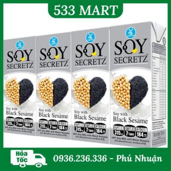 Sữa đậu nành mè đen Soy Secretz 180ml