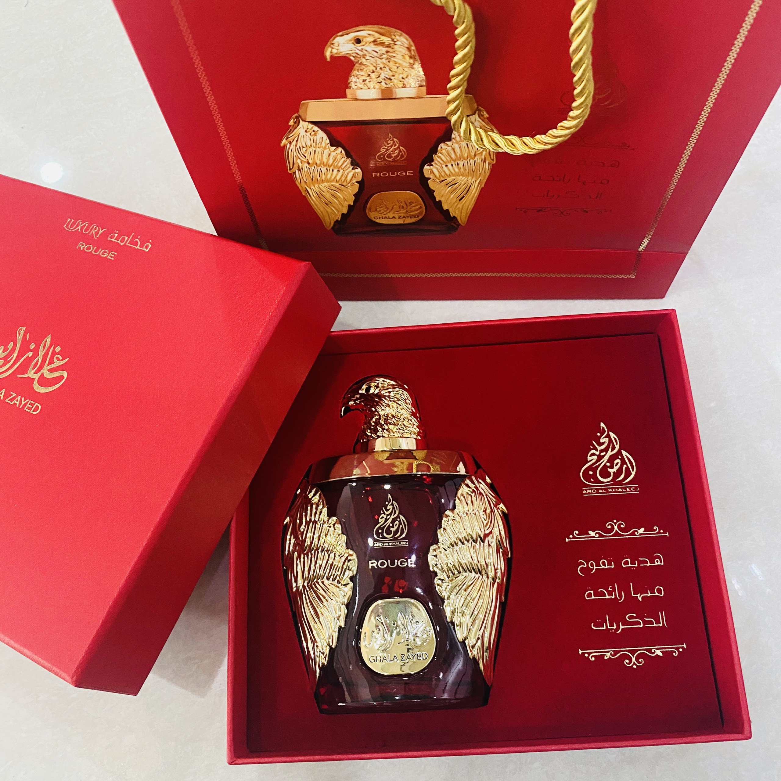 Nước Hoa Dubai Đại Bàng Đỏ Ghala Zayed Rouge