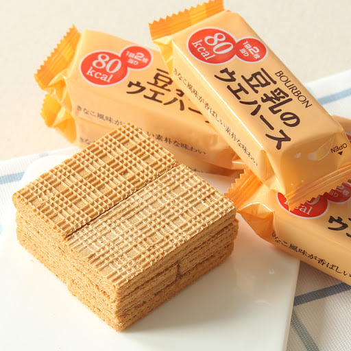 Bánh xốp đậu nành Bourbon Nhật Bản