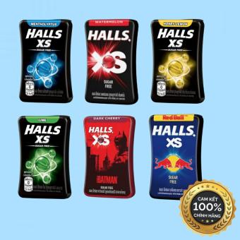 Kẹo Ngậm Halls Xs Không Đường Giúp Thơm Miệng,Gỉam Ho,Đau Họng