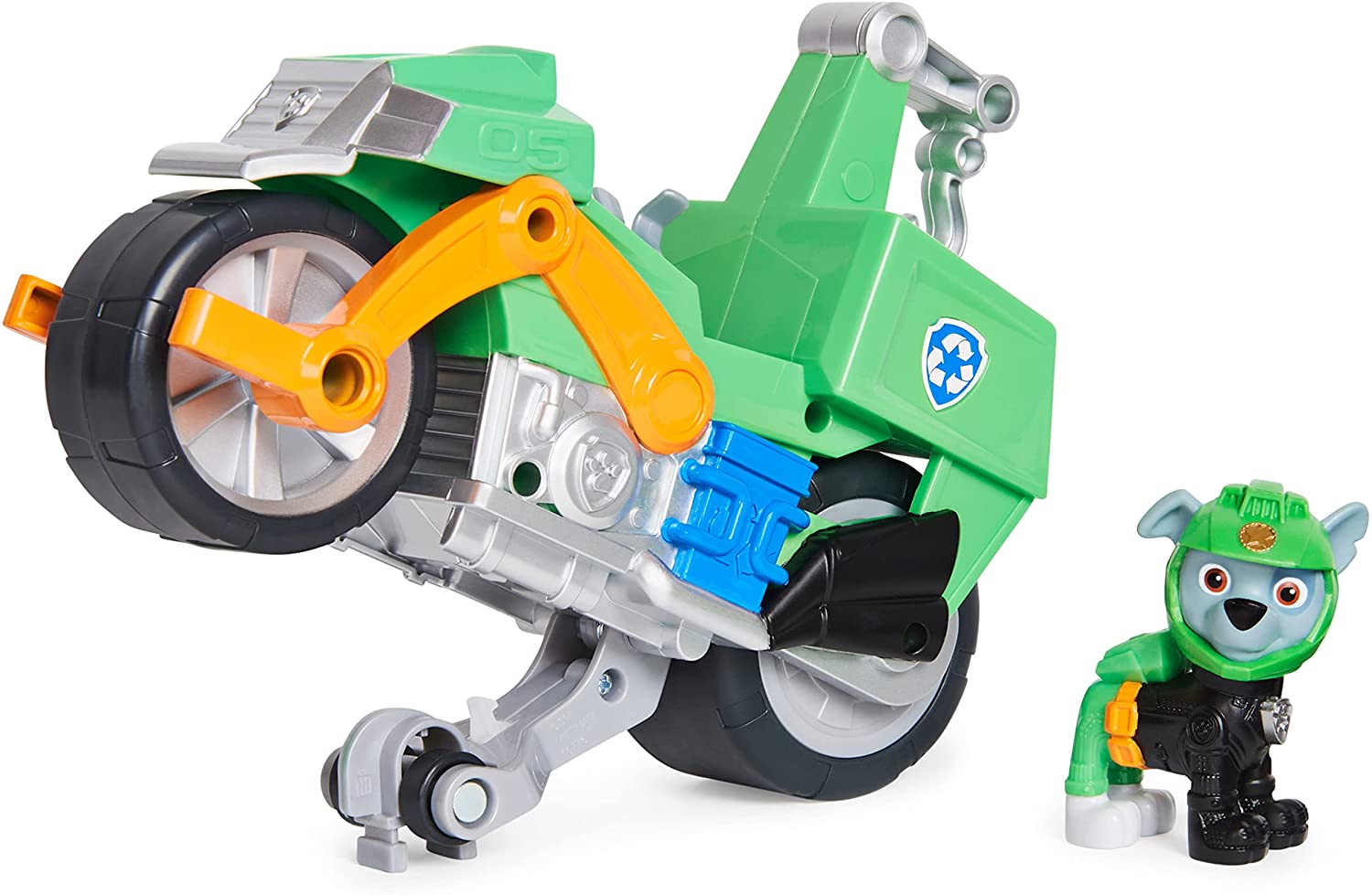 Xe đồ chơi Paw Patrol - Đội chó cứu hộ: Xe Rocky chạy bốc đầu Moto Pups hoặc xe tải