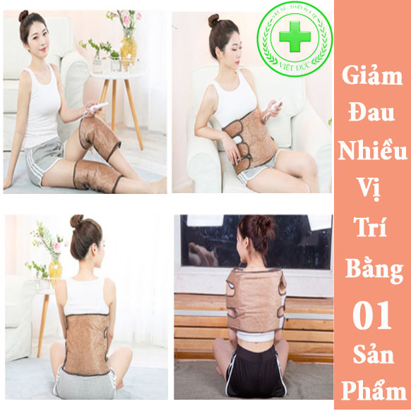 Đai khớp gối ngải cứu đông y chính hãng - Cải thiện đau mỏi, tê bì chân tay, khô khớp, thoái hóa khớp