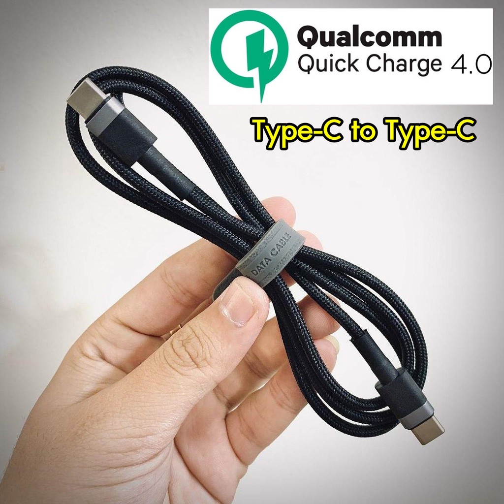 Dây cáp sạc điện thoại eloop s53, kết nối usb type-c sang type-c để sạc và truyền dữ liệu - hãng phân phối chính thức