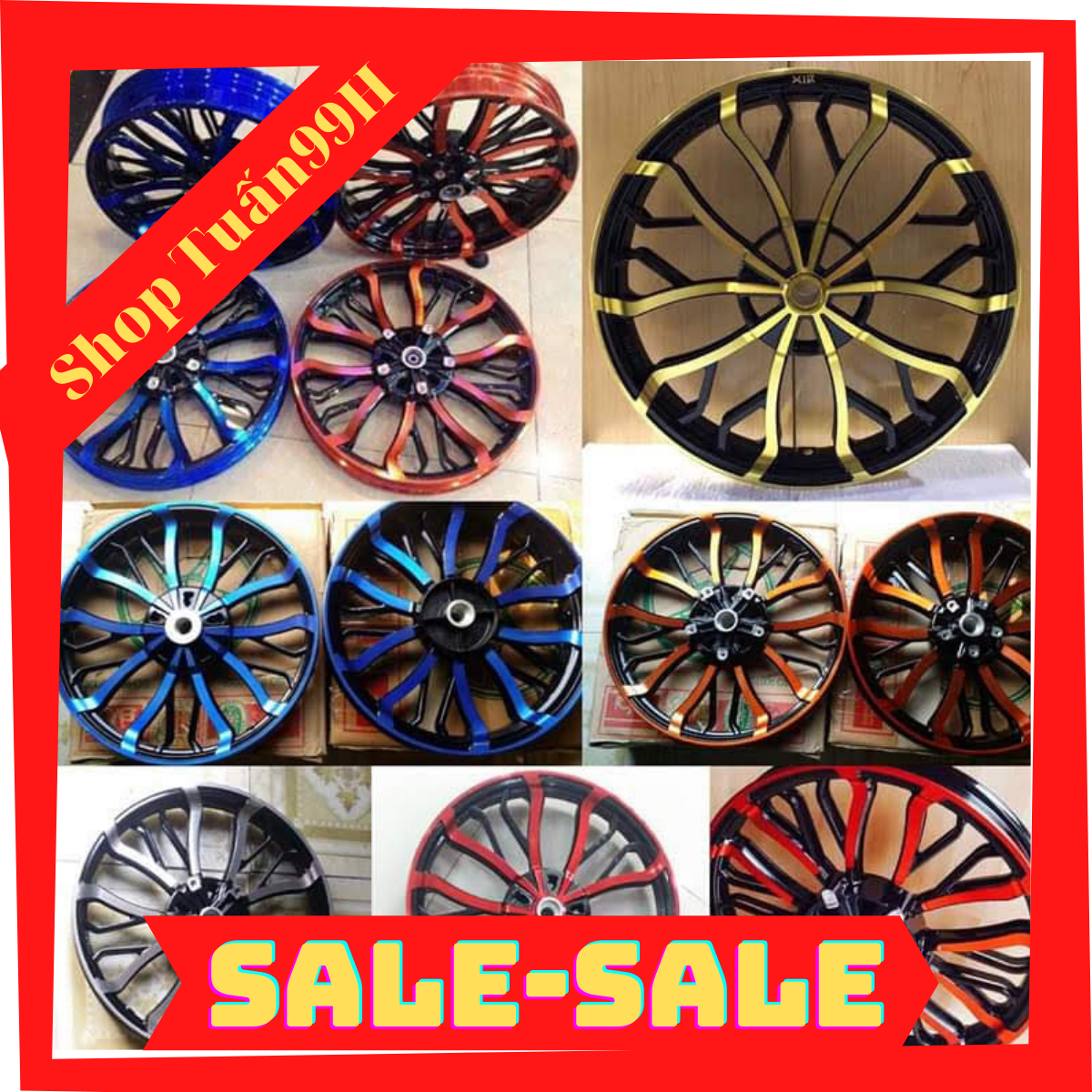 Mâm Kuni ( Nhện ) dành cho Exiter 150 bản zin