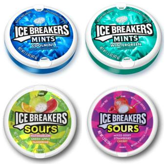 Kẹo ngậm không đường Ice Breakers 42g Mỹ - DateT1/2024