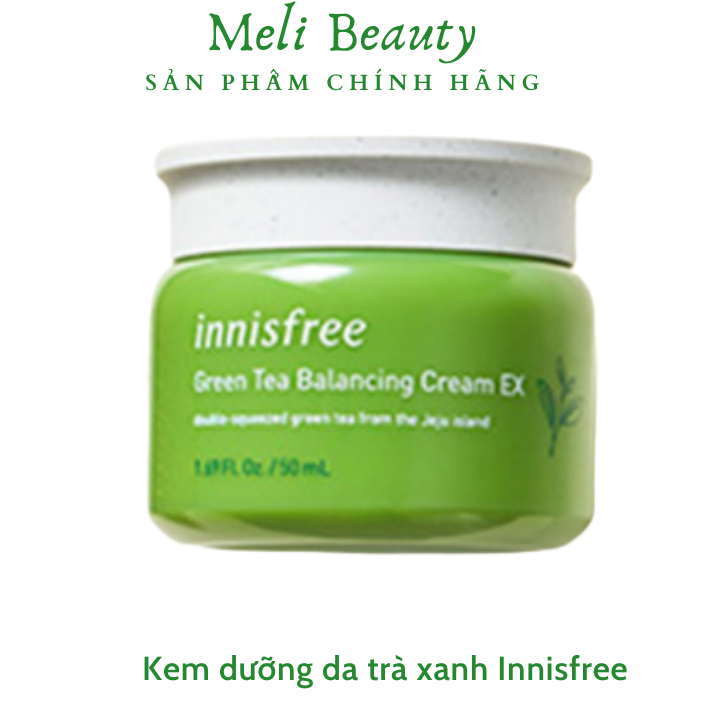 Kem Dưỡng Da Trà Xanh Innisfree Green Tea Balancing Cream EX cho da dầu và hỗn hợp 50ml