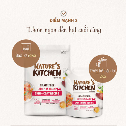 Hạt ANF Nature’s Kitchen Chăm Sóc Sức Khỏe Cho Chó Mọi Lứa Tuổi