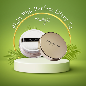PERFECT DIARY Phấn Phủ Kiềm Dầu Chống Thấm Nước Giúp Da Mịn Màng 7g