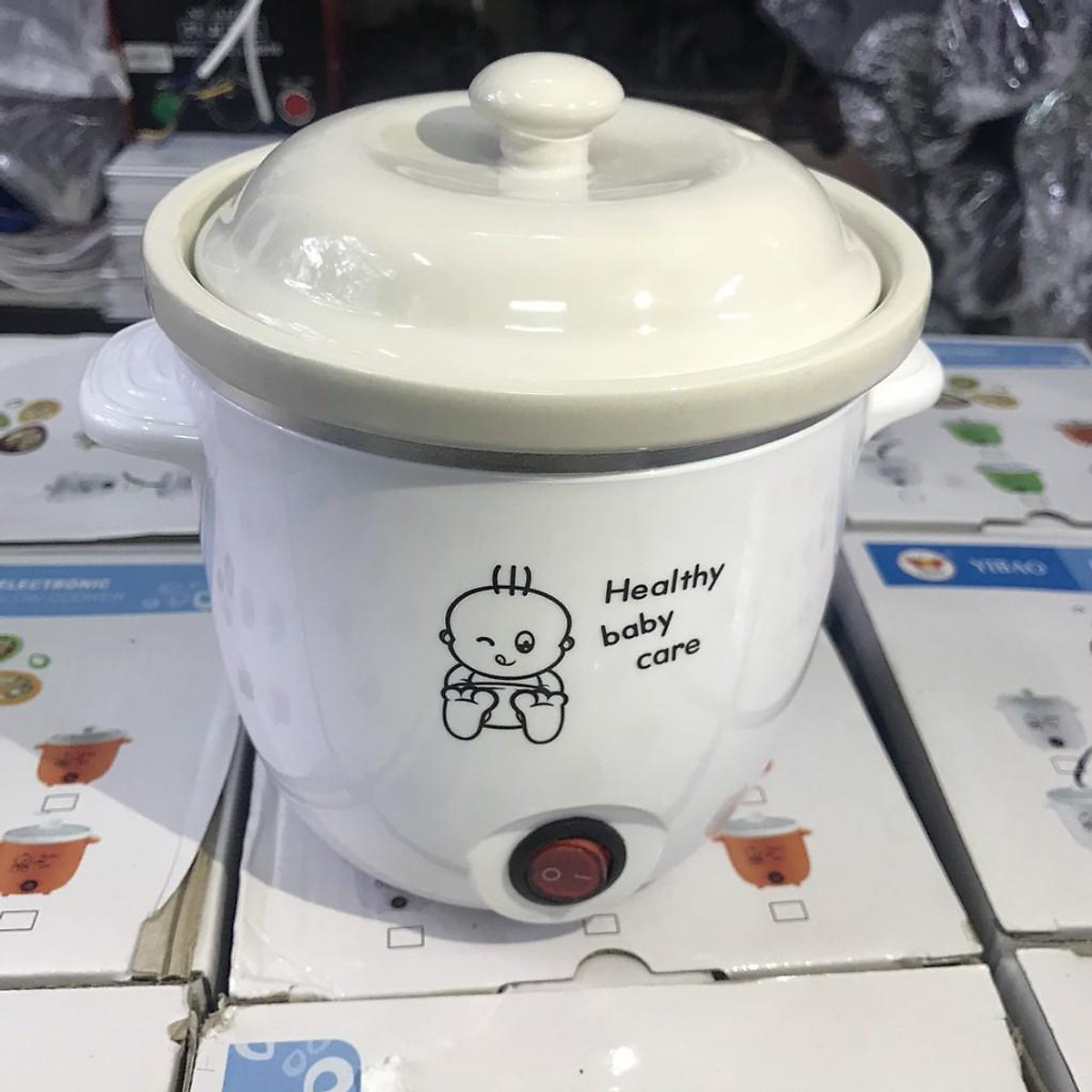 Thố chưng yến, hũ chưng yến, nồi chưng yến, nấu cháo, sup, nồi chưng, tiềm yến, nấu cháo, soup, hầm chậm 0,7 lít ruột được làm bằng sứ cao cấp có thể dùng để chưng yến, nấu cháo, nấu canh, chưng tiềm các loại