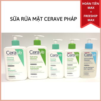 Sữa rửa mặt Cerave (Tớ Chọn Tài Chính)- Đủ bill Pháp