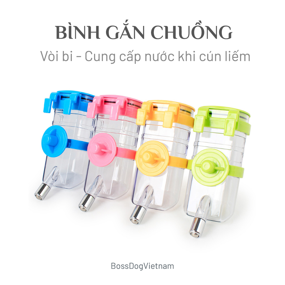 Bình nước cho chó mèo Leky | BossDog