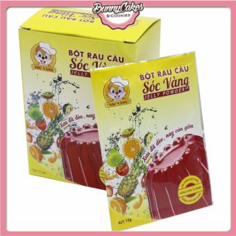 Bột Rau Câu Dẻo Giòn Sóc Vàng 120g