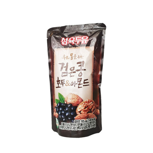 [Chính Hãng] Sữa Óc Chó Đậu Đen Hạnh Nhân SahmYook Hàn Quốc Bịch 195ml
