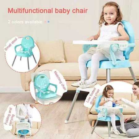 HOB Adjustable Baby High Chair with Folding Dining Table