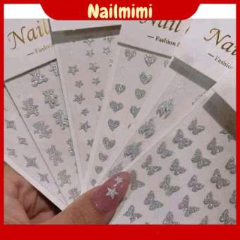 Nail sticker flash siêu sáng - Sticker dán móng tay - Chân