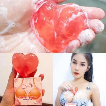 Xà Phòng nở ngực thái lan trái tim Milky Soap Bom Bom