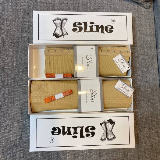 Gen nịt bụng Sline Malaysia Định hình eo thon gọn, giữ dáng lưng Bền, đàn hồi tốt