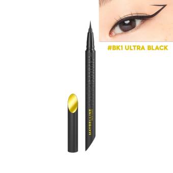 Bút Kẻ Mắt Nước Sắc Mảnh Maybelline Màu Đen 0.5g