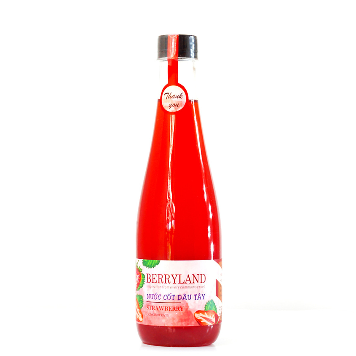 Nước cốt dâu tây Đà Lạt Berryland siro syrup 1000ml