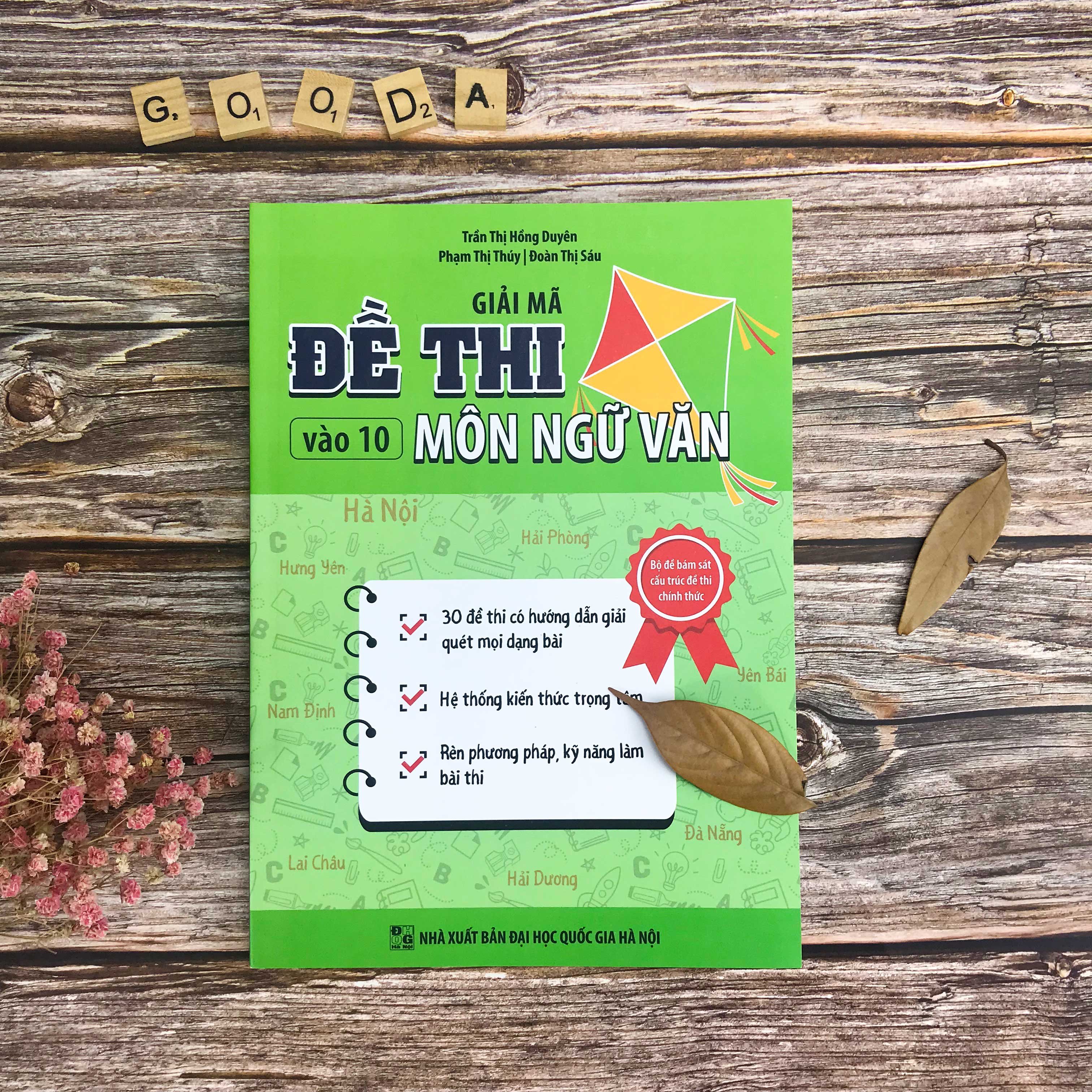 Sách giải mã đề thi vào 10 môn ngữ văn - bản quyền