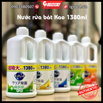Nước rửa chén bát Kao Nhật Bản 1380ml