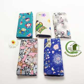 Bóp ví thổ cẩm đựng tiền - Bóp dài 20cm x 11cm - giao màu ngẫu nhiên [ Tổng kho ]