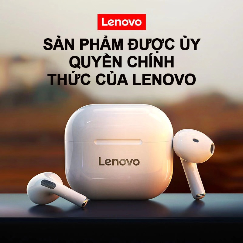 Lenovo LP40 Tai Nghe Bluetooth Tai Nghe Không Dây Mini Chất Hiệu Tai Nghe Bluetooth Chơi Thể Thao Có Mic Hỗ Trợ Gọi Video IOS