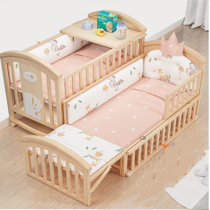 Cũi , giường ngủ cho bé kéo dài cho bé _ Hona buy