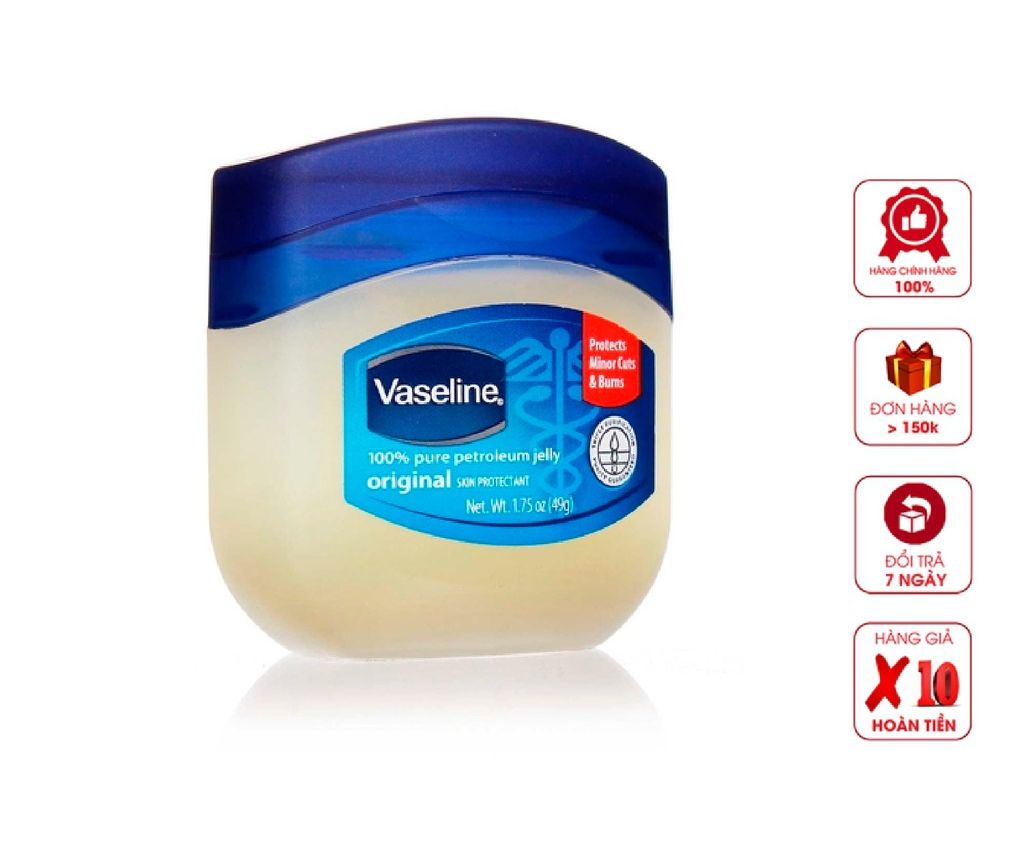 Sáp dưỡng ẩm Vaseline Mỹ 50g